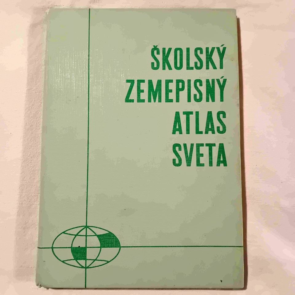 Školský zemepisný atlas r.v. 1960