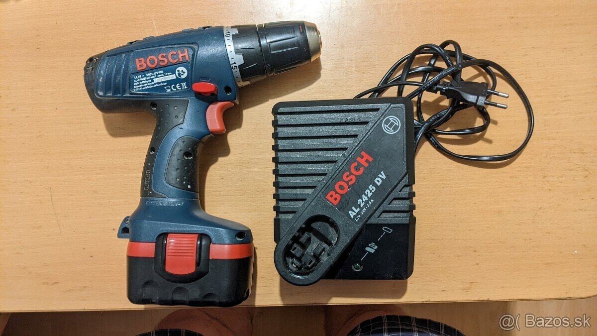 Akumulátorová vŕtačka BOSCH GSR 14,4V Professional