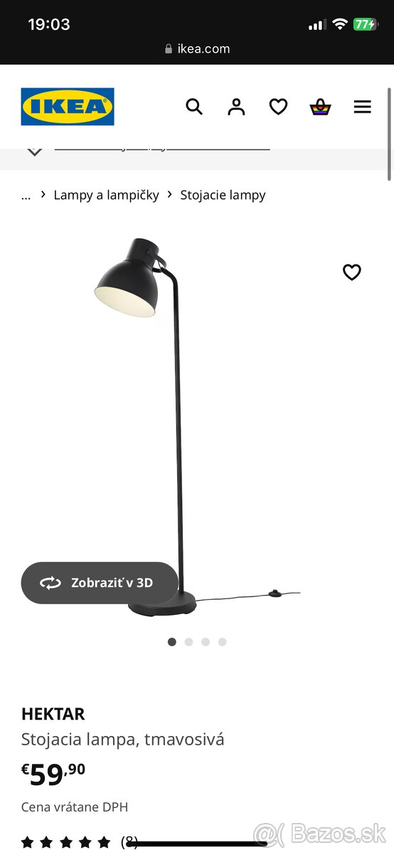 Lampa Ikea