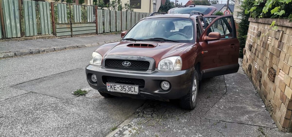 Santa Fe 2.0crdi 82kW 2002 nová STK a emisná