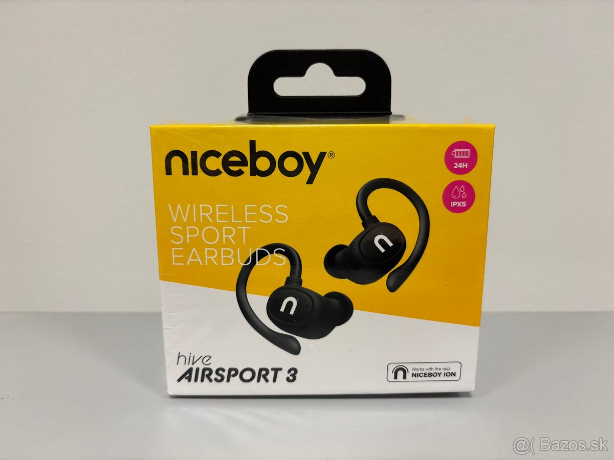 Bezdrôtové Slúchadlá Niceboy Hive Airsport 3 (nerozbalené)