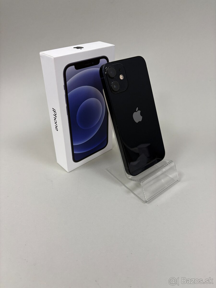 Apple iPhone 12 mini 128GB Black-Batéria 100%