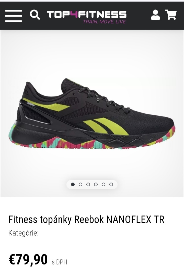 Reebok nanoflex tenisky