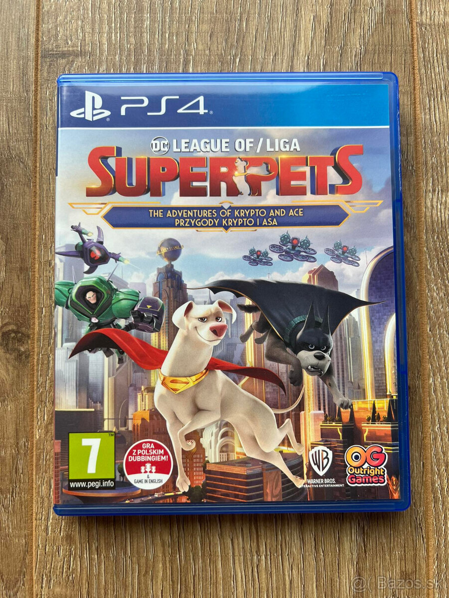 DC League of Super-Pets The Adventures na Playstation 4