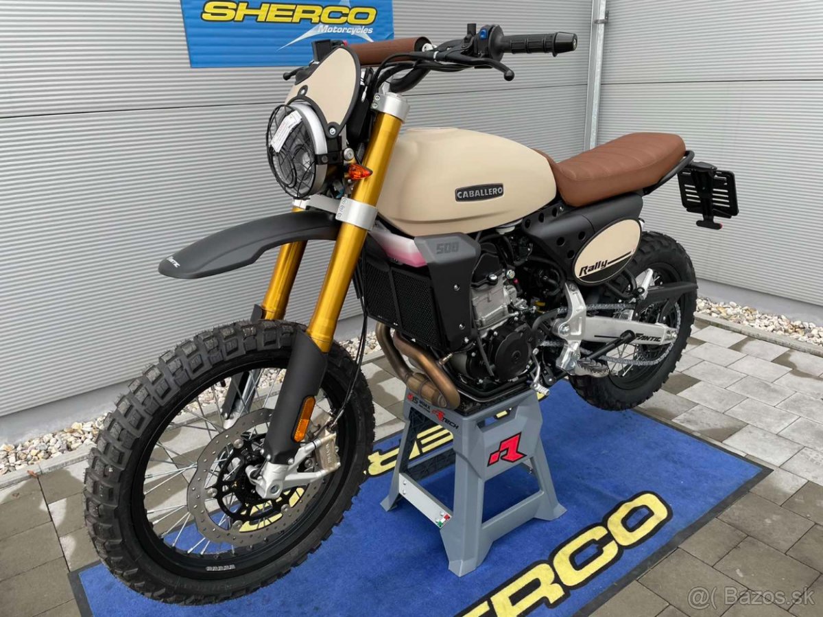 Fantic Caballero Scrambler 500 Rally SAND