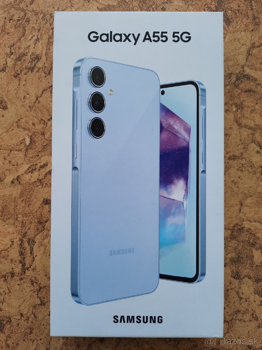 Samsung Galaxy A55 5G, 256GB, úplne nový, zapečatený