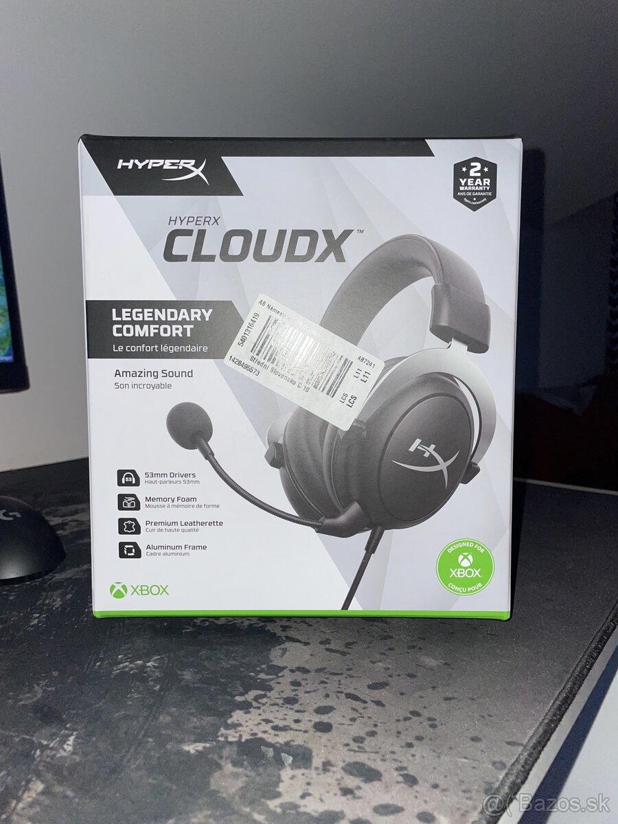 Hyperx cloudx