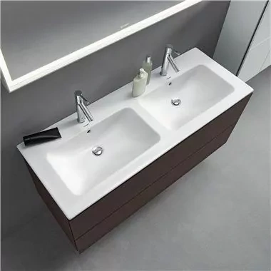 Dvojumývadlo do nábytku 1300x490 mm, Duravit ME by Starck