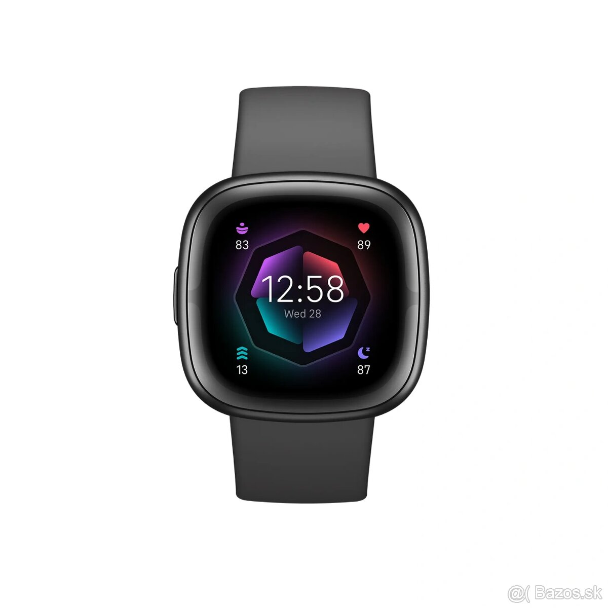 Predam úplne nový Google Fitbit Sense 2 - carbon graphite