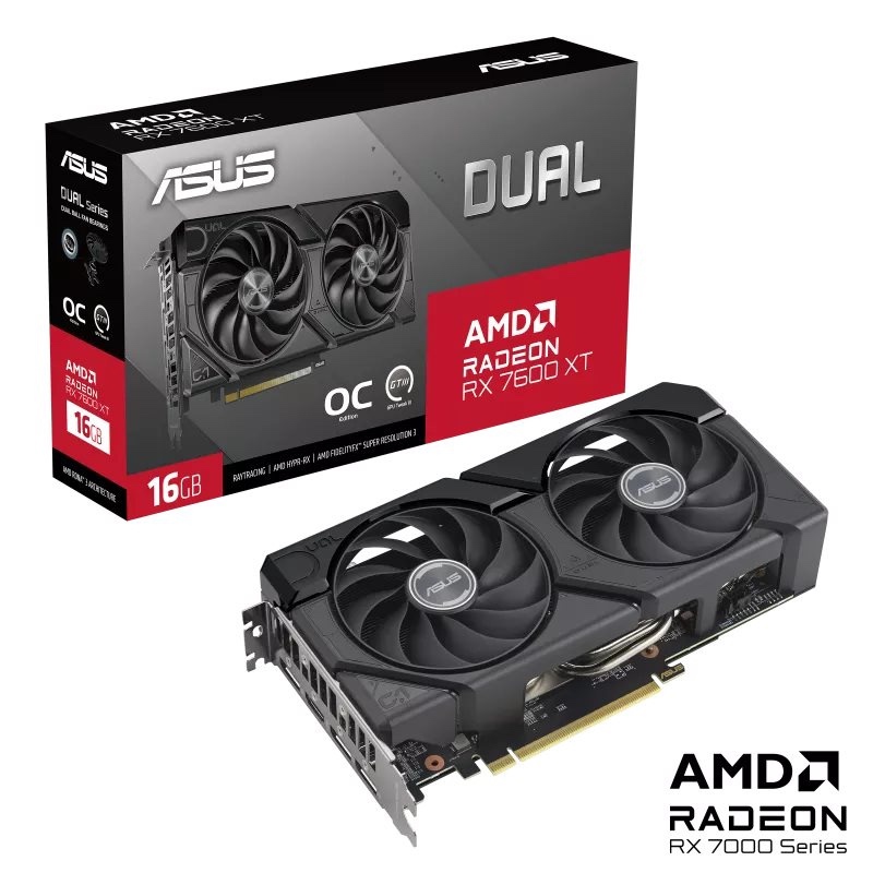 ASUS RX 7600 XT Dual OC 16GB