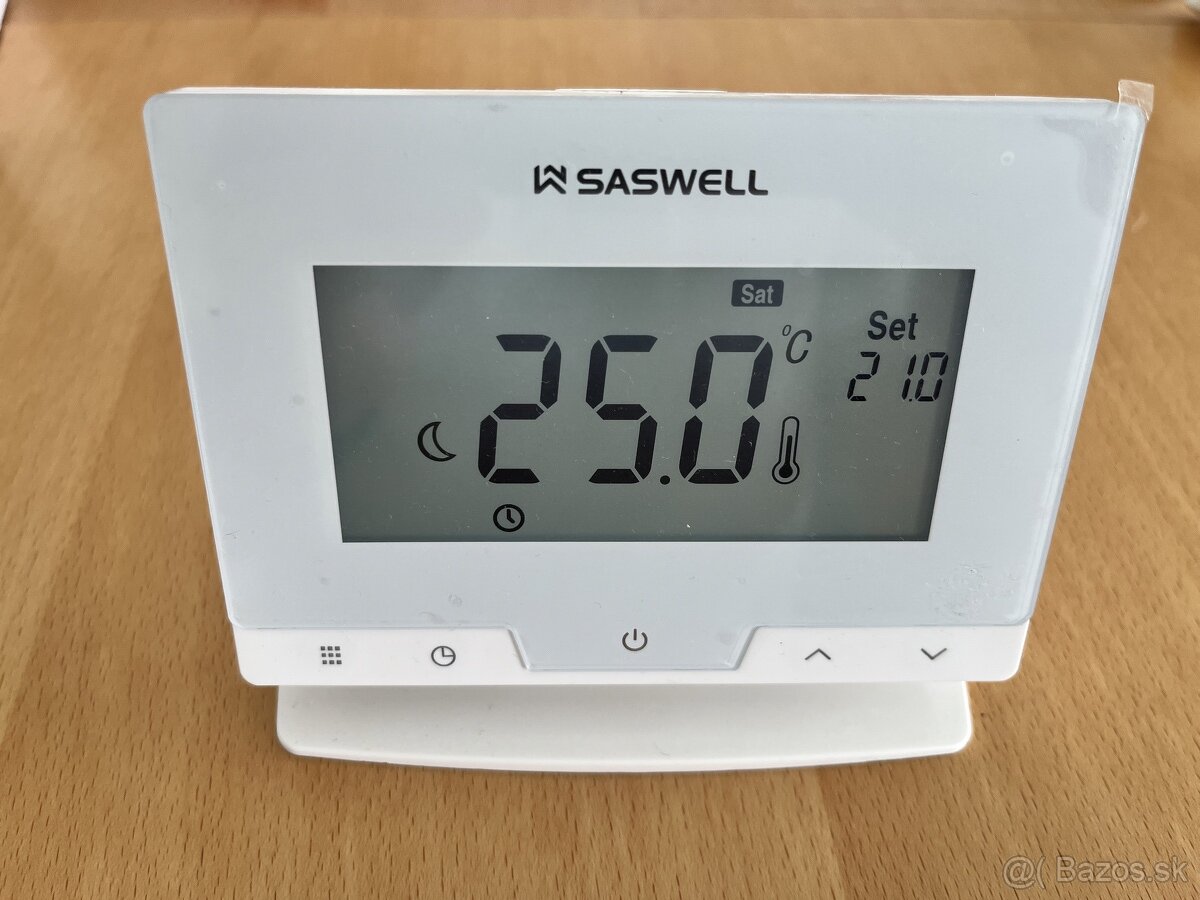 Predám Wifi bezdrôtový termostat Saswell T19XWHB-7-RF-App