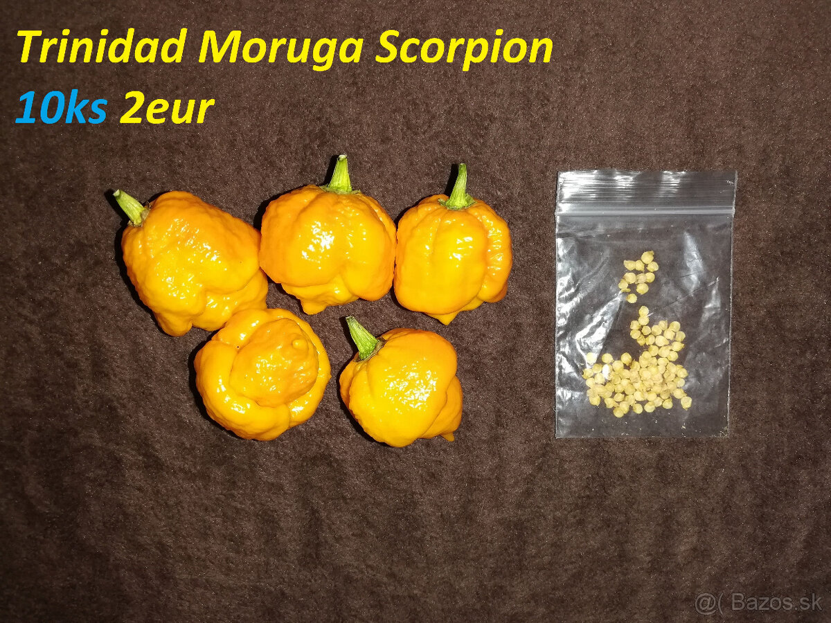 Moruga Scorpion, Ring Of Fire, Satan's Kiss