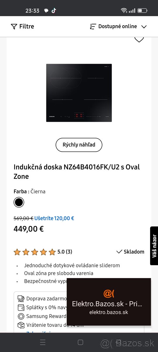 Indukčná varná doska