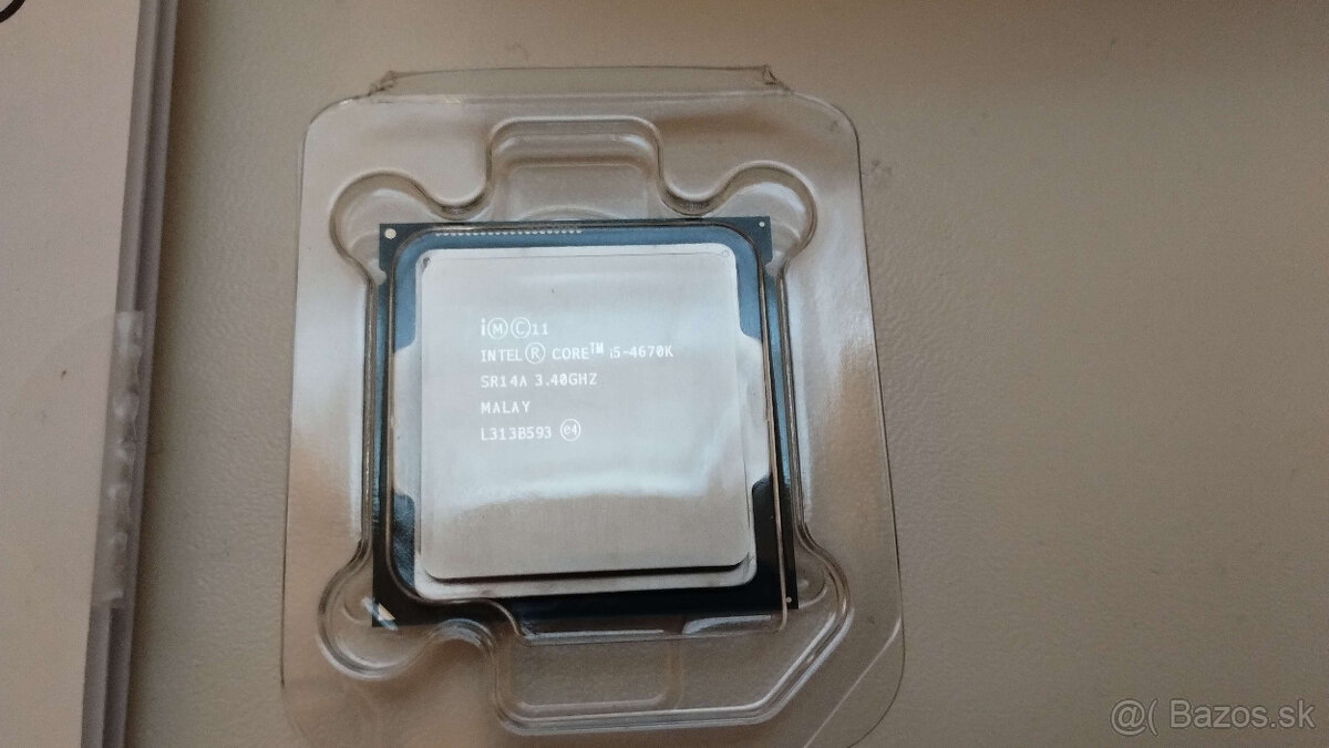 Intel i5-4670K processor pre socket 1150