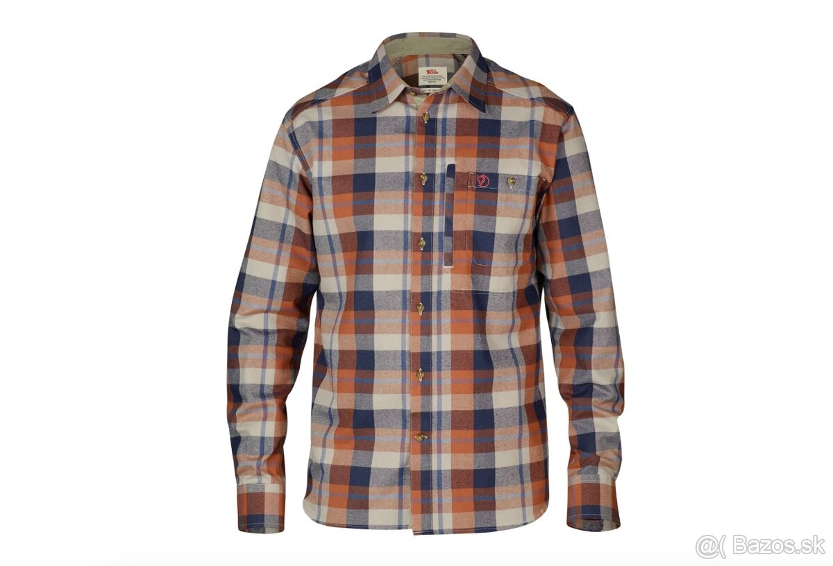 Treková košeľa Fjallraven Fjällglim Shirt M | Autumn Leaf