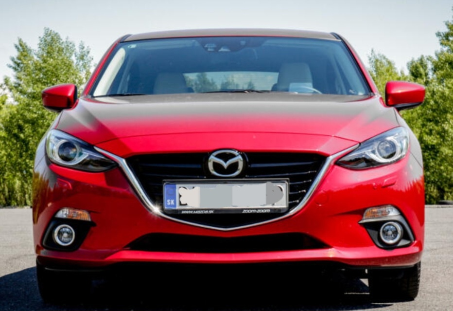 Mazda 3  BM 2013 - 2017 predná kapota (farba red soul)