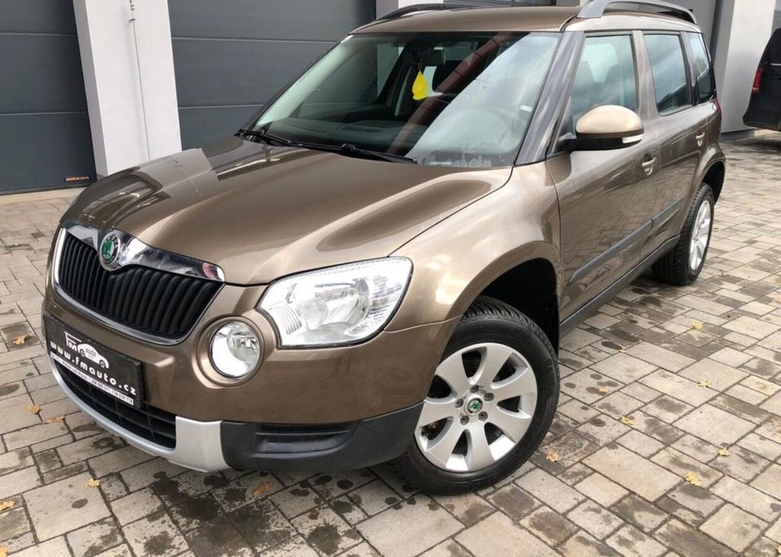 Škoda Yeti 1.9TDi 4x4 nafta manuál 81 kw