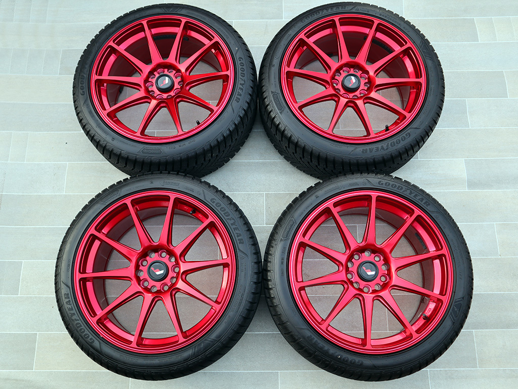 18" Alu kola = 5x112 + 5x114,3= JAPAN RACING + ZIMNÍ 