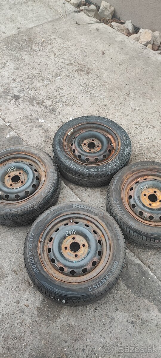 4x100r14 Daewoo 185/60r14 letné