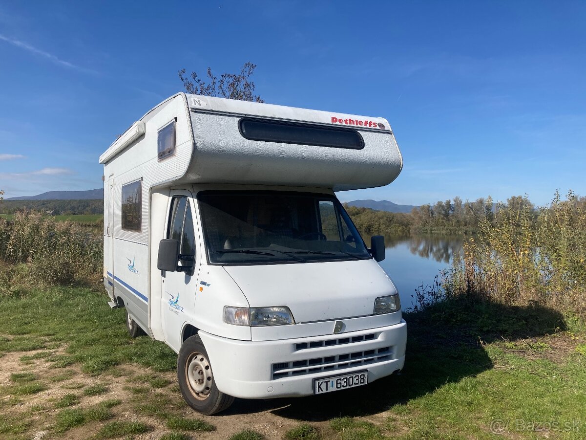 Predam autokaravan Fiat Ducato Dethleffs 2,5 TDi r.v.1997