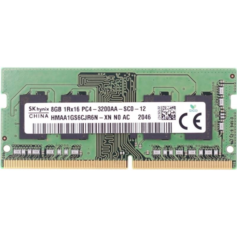 16 GB (2x 8 GB) RAM SkHynix 3200MHz DDR4 SODIMM