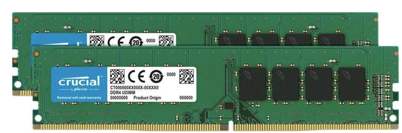 Crucial 8GB Kit (4GBx2) DDR4 2666 MT/s (PC4-21300) CL19