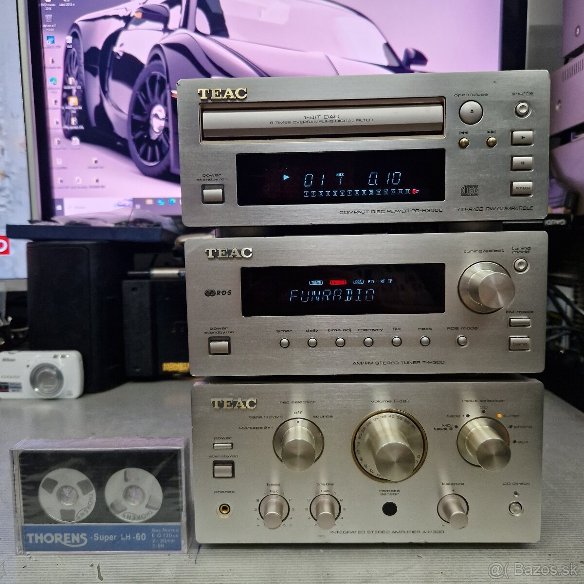 TEAC A-H300 + TEAC T-H300 + TEAC PD-H300C...