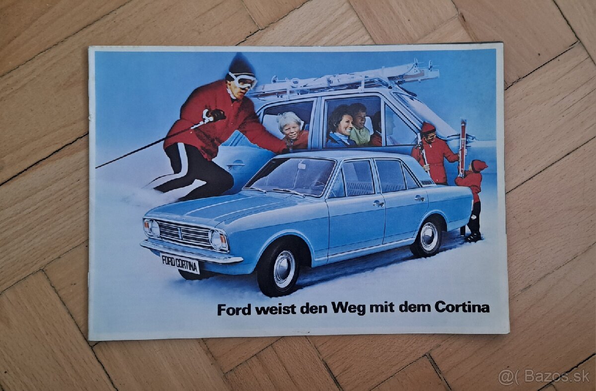 Prospekt Ford Cortina