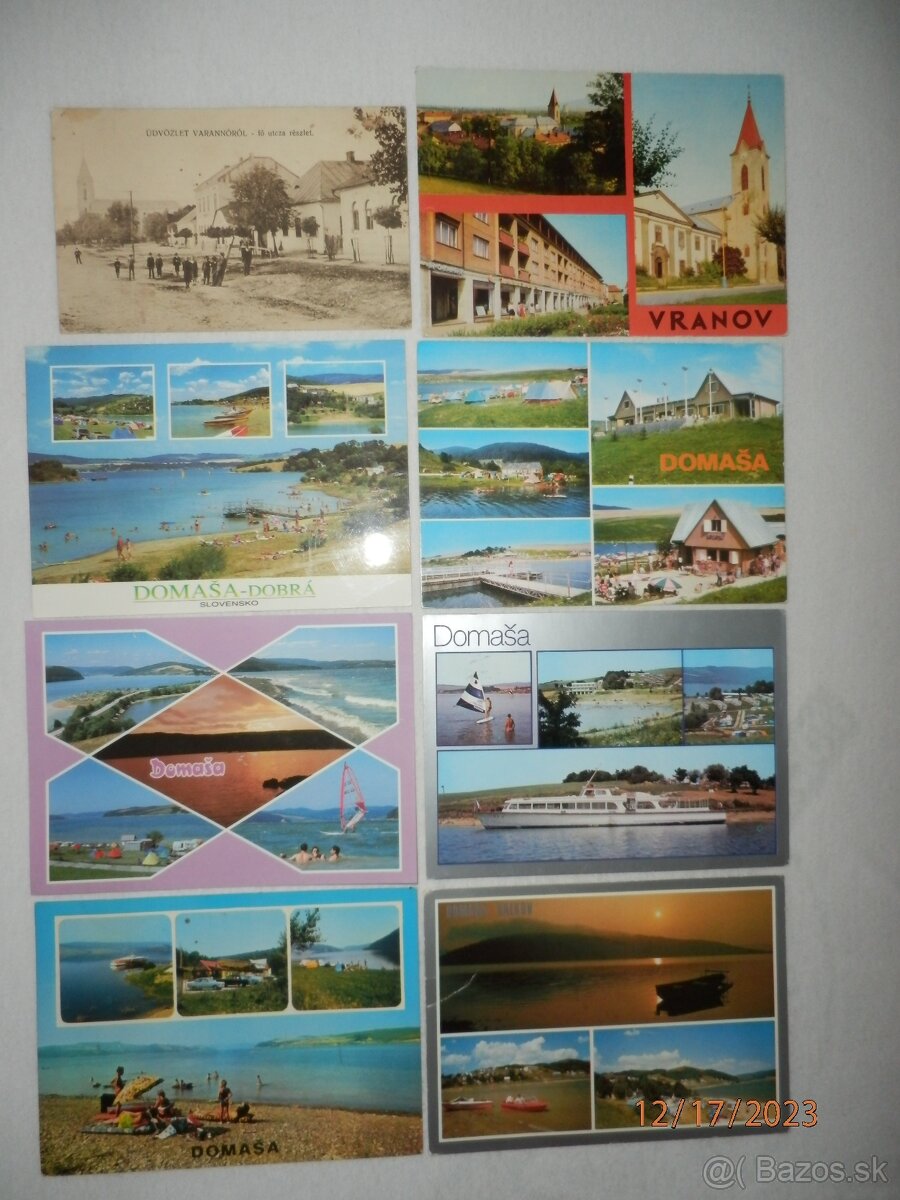 052 pohľadnice Vranov + Domaša