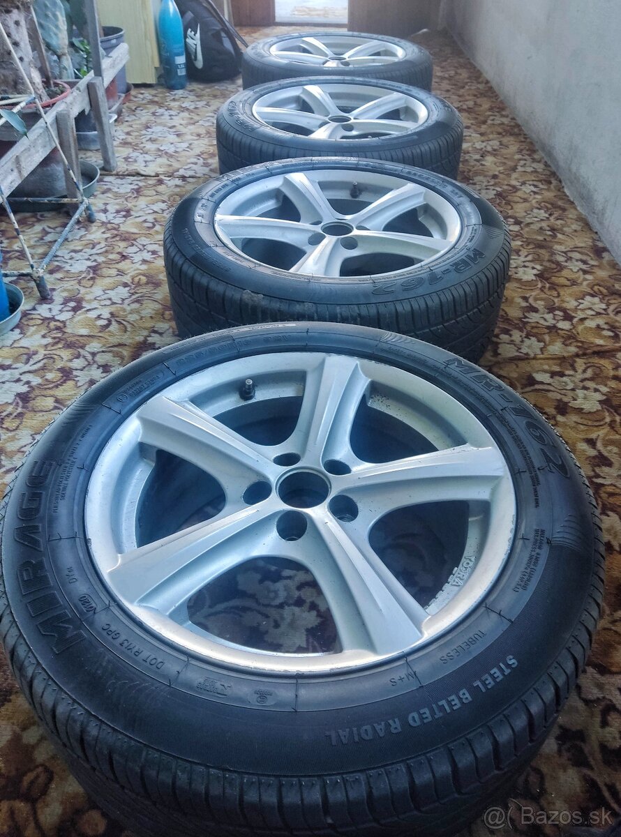 Kolesá s letnými pneu 225/50 R16