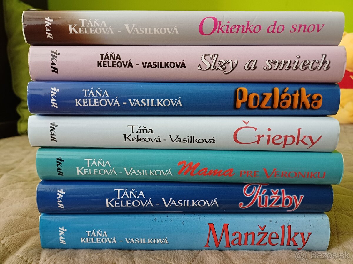 Táňa Keleová-Vasilková knižky