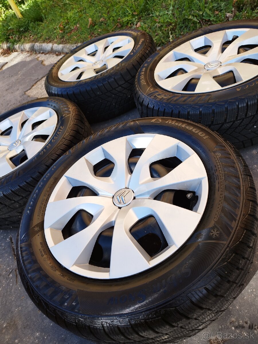 4x108 r16 citroen zimne pneumatiky 215/55 r16