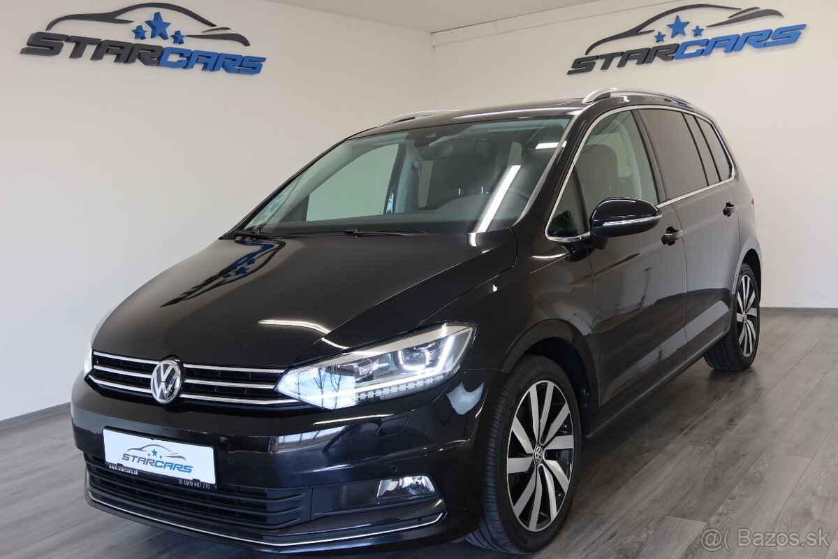 VW Touran 2.0 TDI/150PS Highline DSG WEBASTO/odpočet DPH