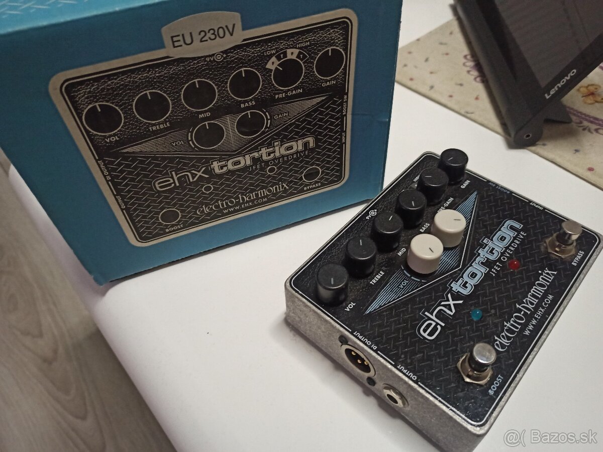 Gitarový overdrive,distortion efekt ehx