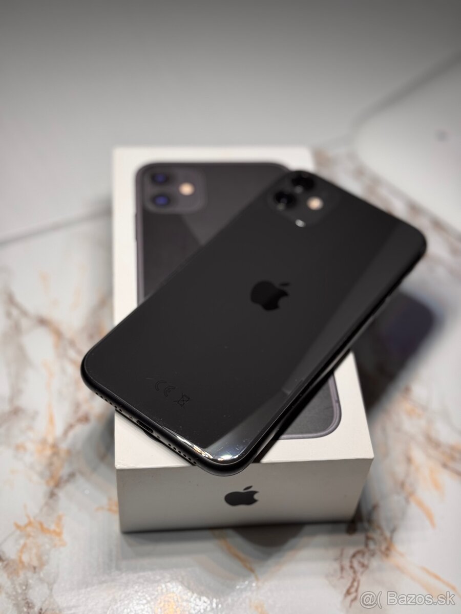 Apple iPhone 11 BLACK | 64gb | top stav |