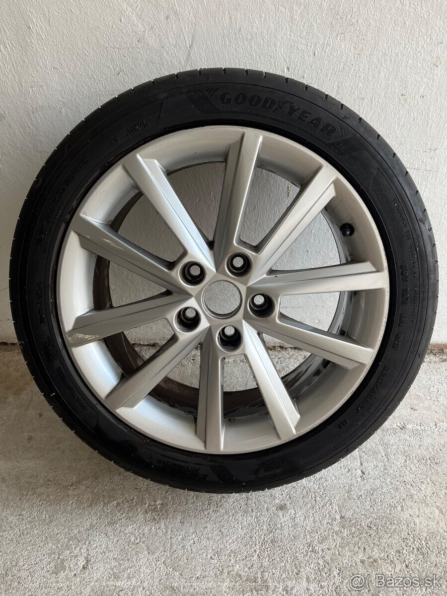 original skoda alu teron r17 goodyear eagle f1