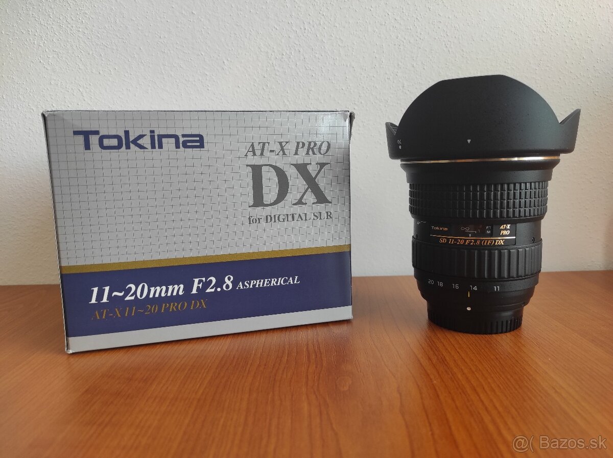 Tokina AT-X 11-20 F2.8 PRO DX Nikon - TOP STAV