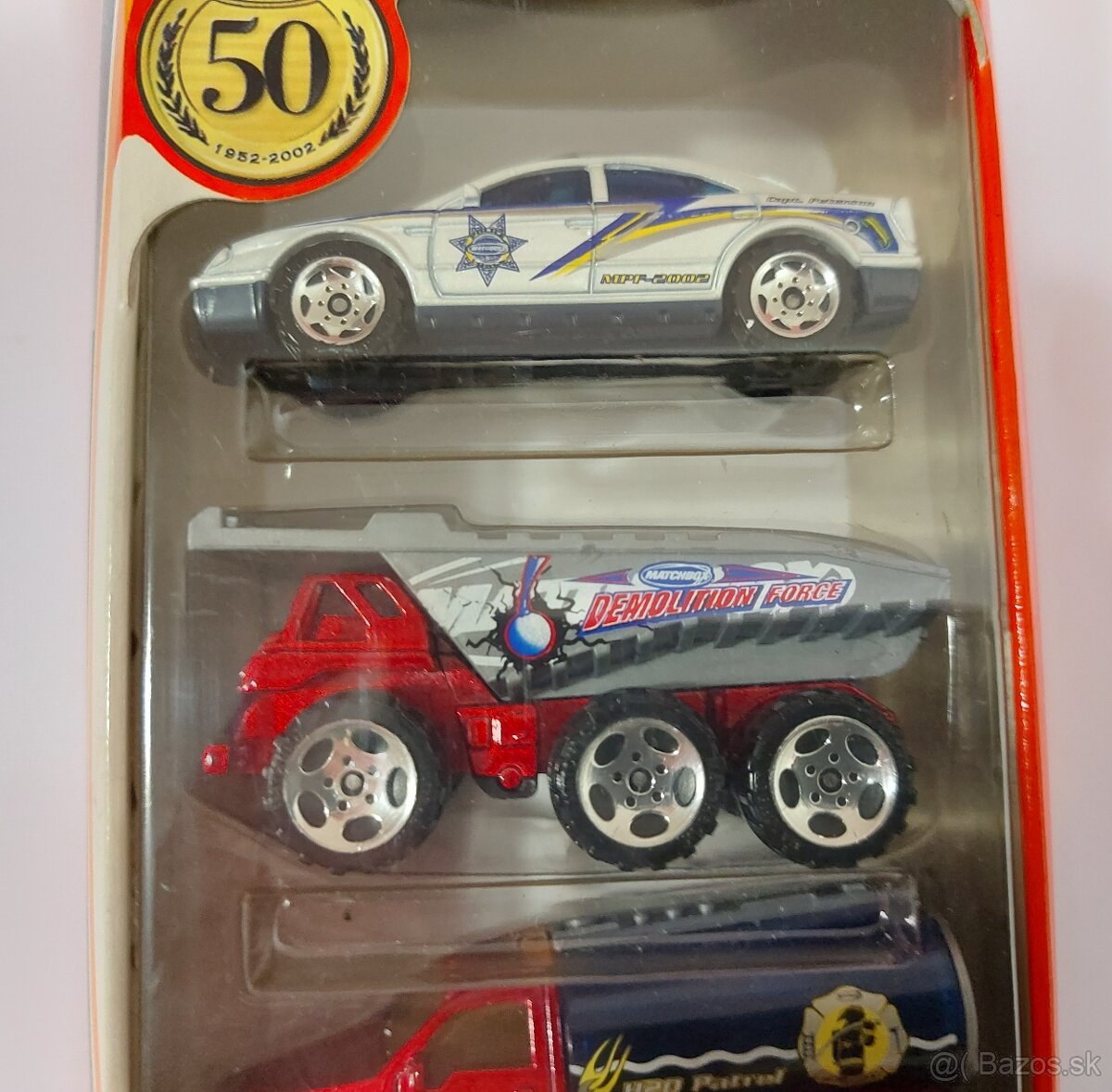 MATCHBOX 3ks v sade výročné 50 rokov, prevoz zvierat