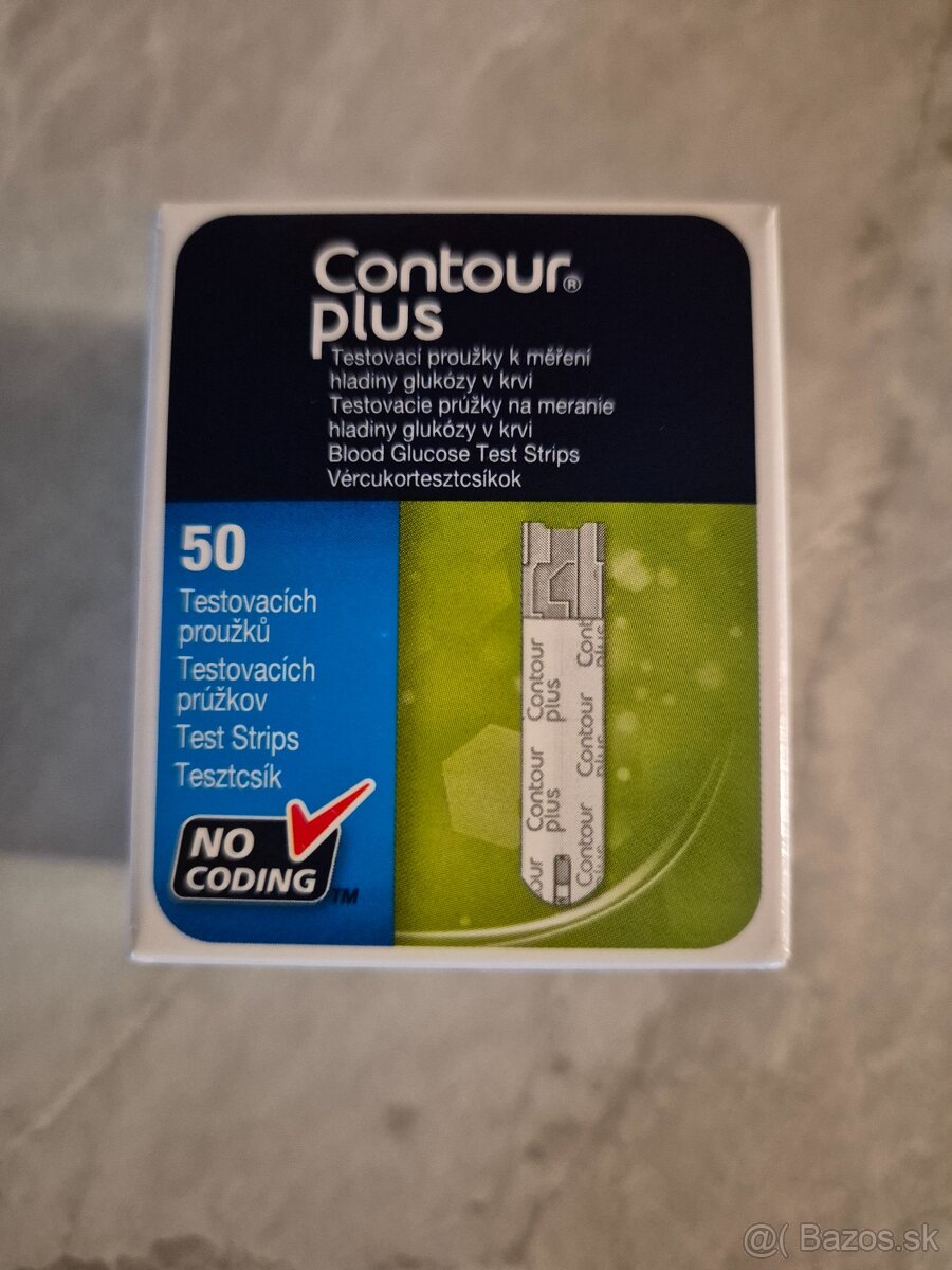 Contour plus,prúžky do gkukomera  1bal.50ks