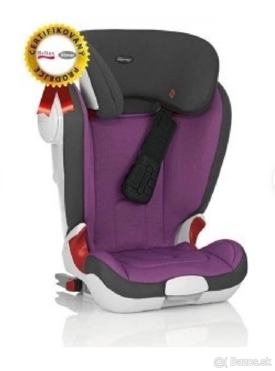 predám autosedačku Britax Römer Fialovo- čiernu, 16-35kg