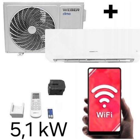 Klimatizácia WEBER CLIMA 5,1 kW Wifi