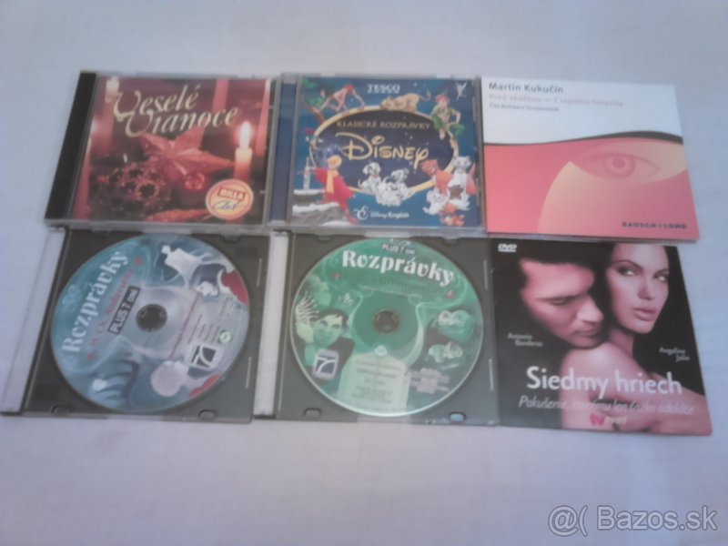 Originálne CD a DVD