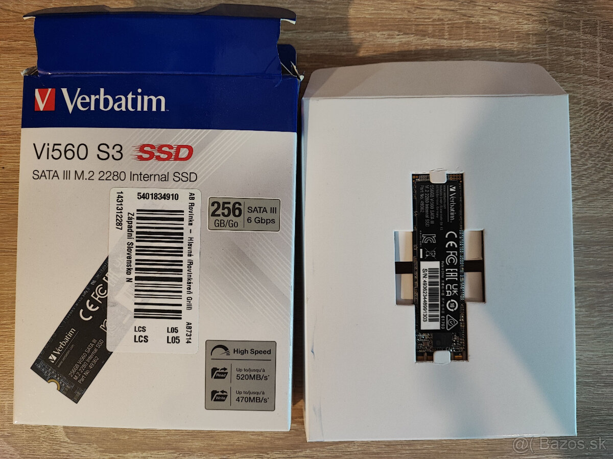 Verbatim VI560 S3 256 GB