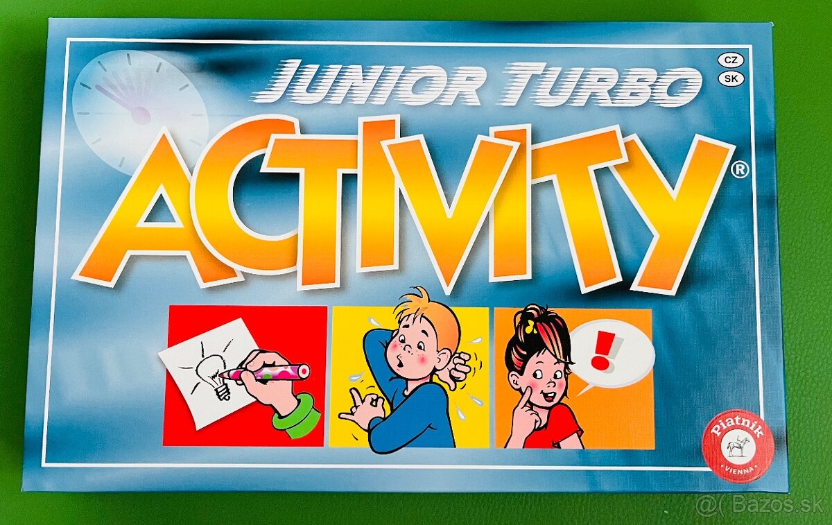 Spoločenská hra Junior Turbo Activity