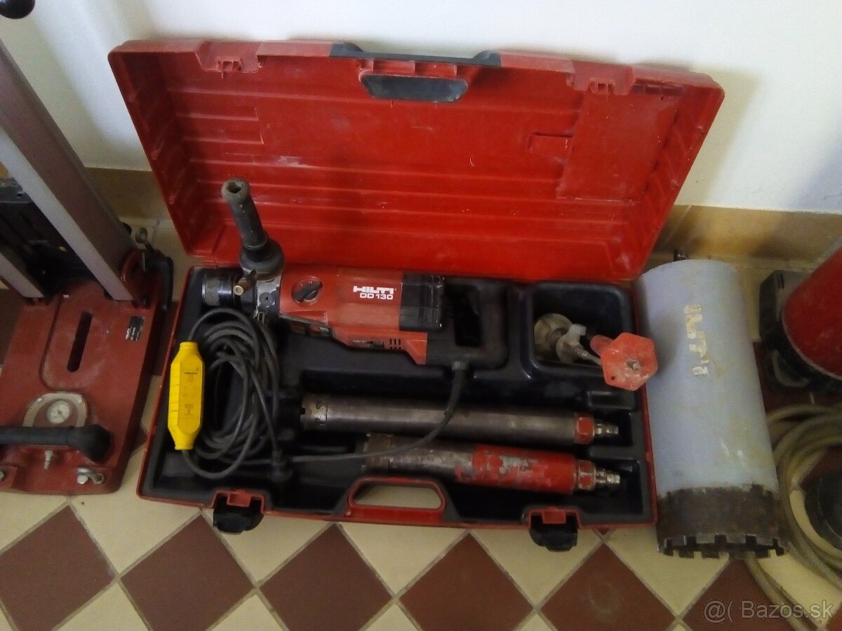 HILTI  jadrová vrtačka DD130 + prislušenstvo