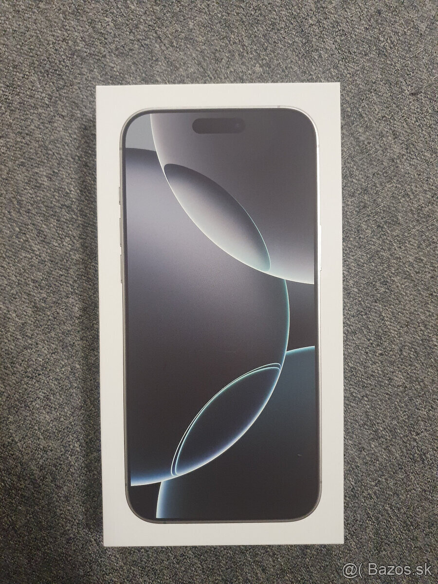 iPhone 16 Pro Max 256GB White Titanium