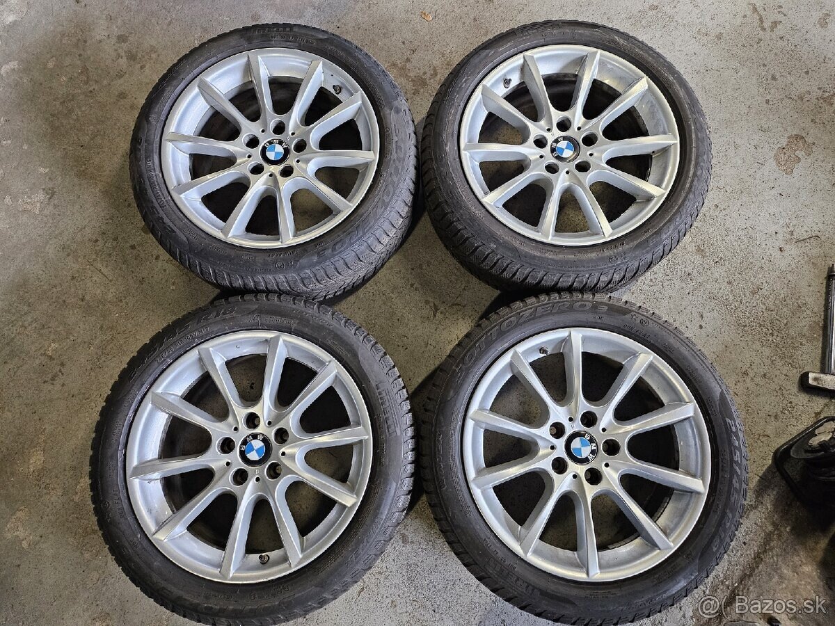 Hliníkové disky 5x120 + zimné pneu 225/55r17