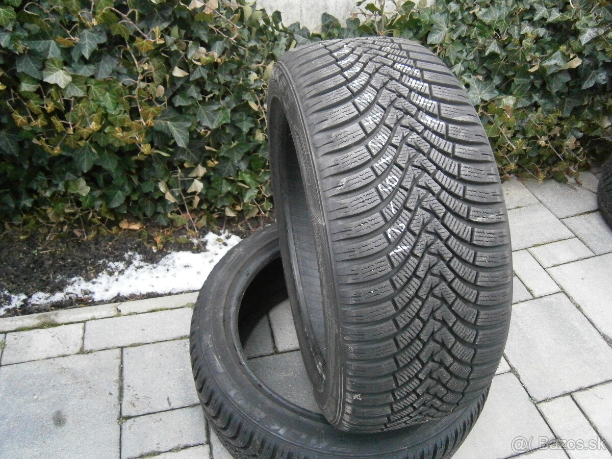 Predám 2x zimné ako nové pneu FALKEN 245/45 R19 102VXL