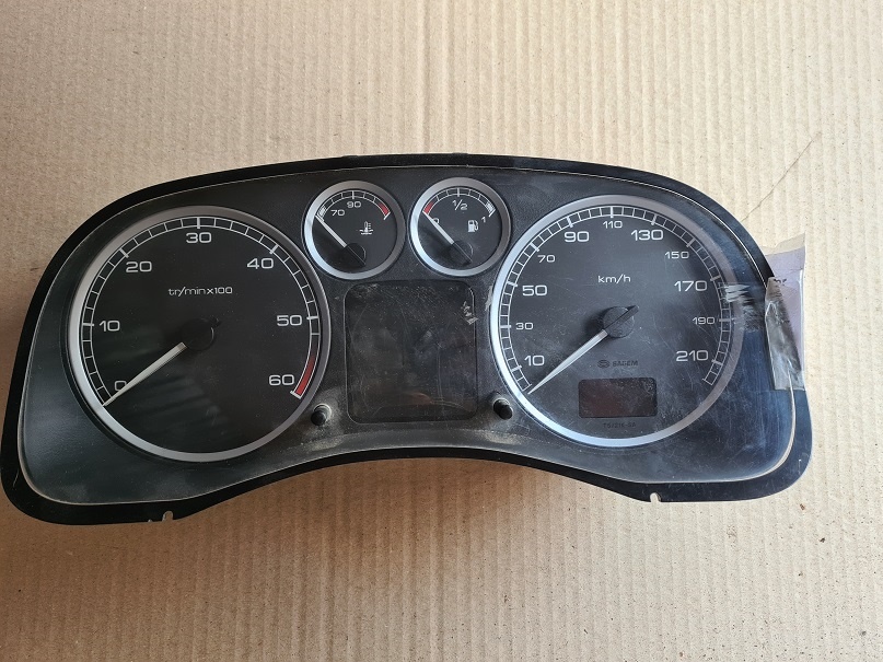 Budíky Peugeot 307 1.6 HDI 9651299680