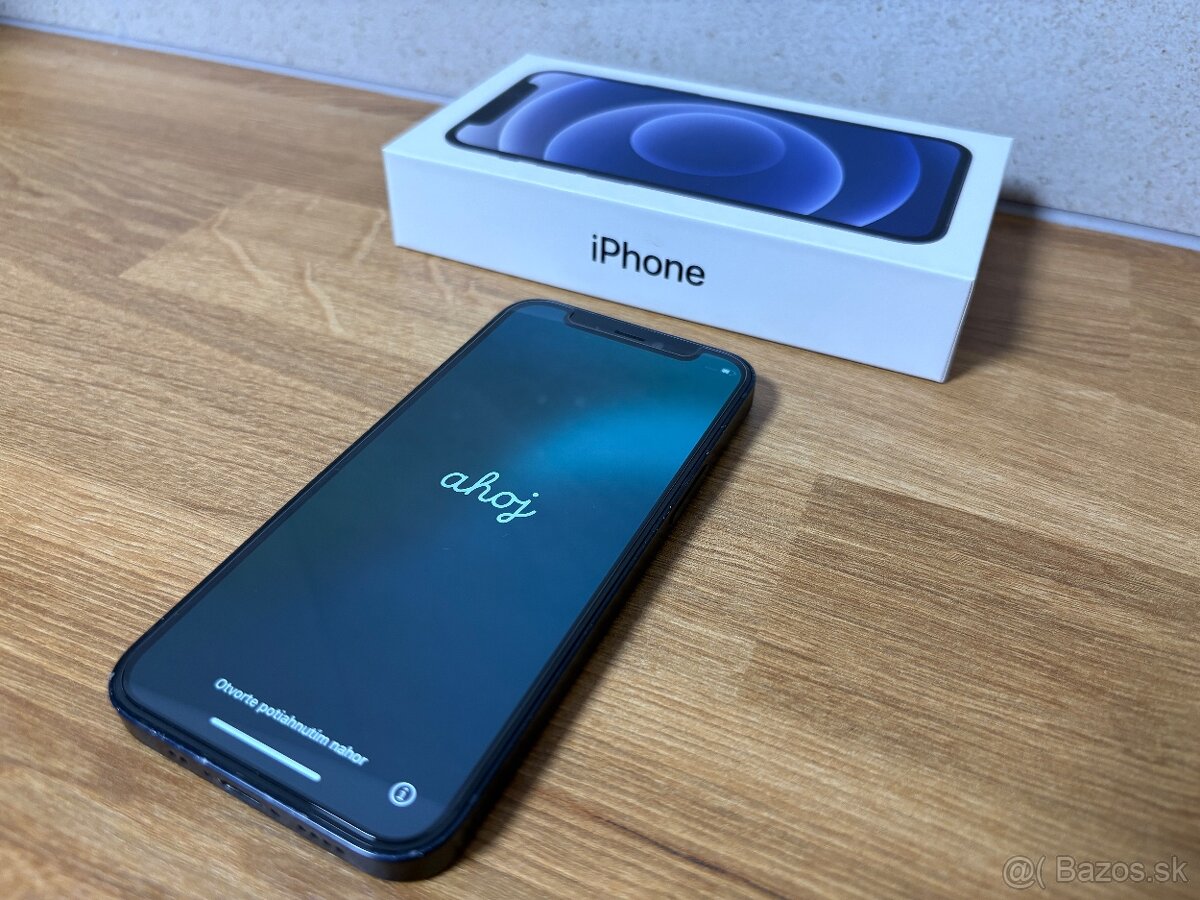 Predám iPhone 12 mini 64GB – Čierny